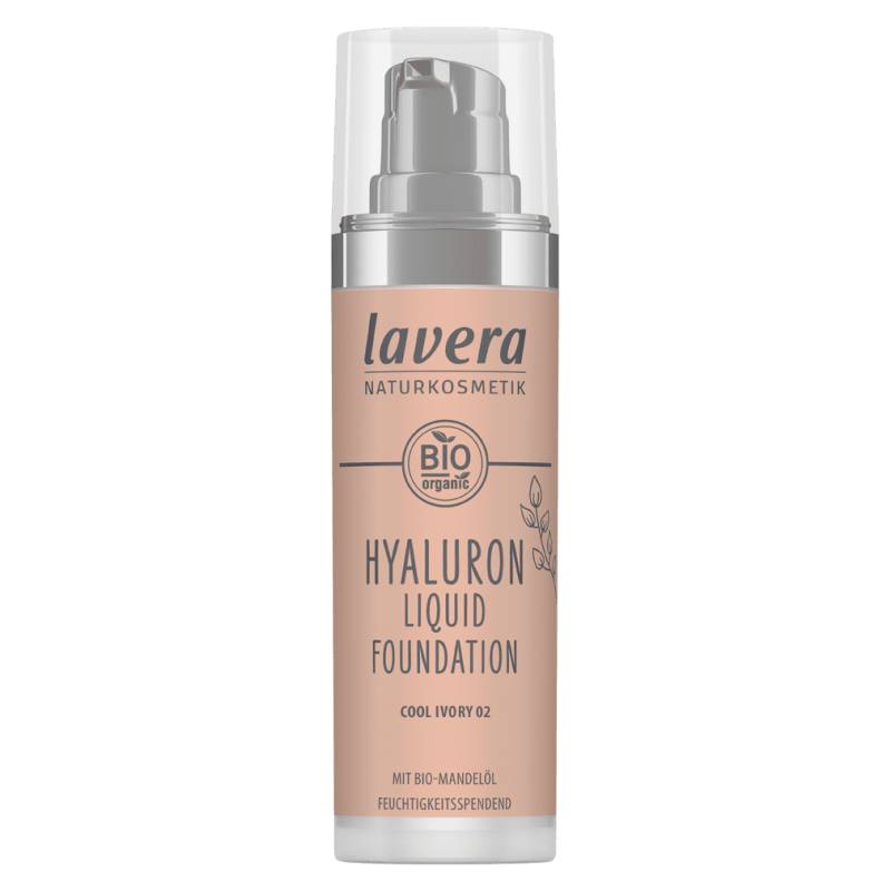 Hyaluron Liquid Foundation, Cool Ivory 02 von Lavera