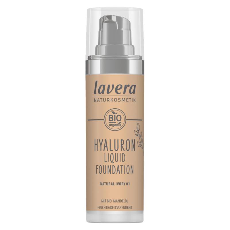 Hyaluron Liquid Foundation, Natural Ivory 01 von Lavera