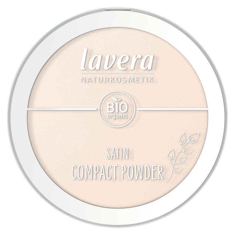 Satin Compact Powder, Light 01 von Lavera