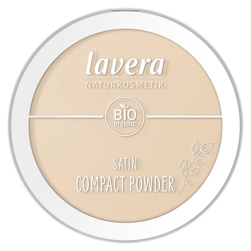 Satin Compact Powder, Medium 02 von Lavera