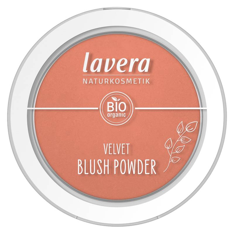 Velvet Blush Powder, Rosy Peach 01 von Lavera