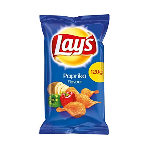 Bellpeper-Chips | Lay's | Paprika Chips | Gesamtgewicht 120 Gramm von Lay's