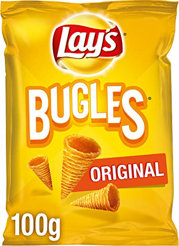 Lay's Bugles Original – Herzhafter Mais-Snack mit dem originalen Bugles Geschmack – 12 x 100g von Lay's