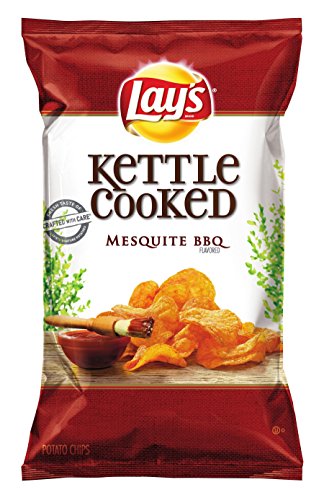 Lay's Mesquite BBQ Flavored Kettle Cooked Potato Chips - 8oz von Lay's