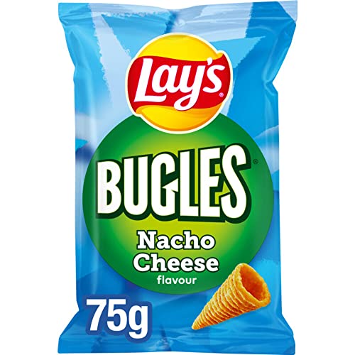 Nacho Cheese Chips | Lay's | Bugles Nacho Cheese Chips | Gesamtgewicht 75 Gramm von Lay's