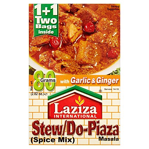 Laziza Dopiaza Dopiaza Eintopf, 80 g, 6 Stück von Laziza