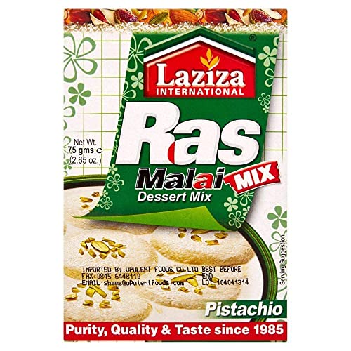 Laziza Süße Mischungen (Rasmalai (Pistazie), 75) von Laziza