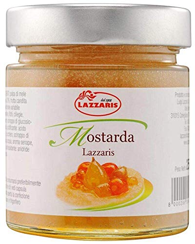 Mostarda Senfsauce 250g Quittenmus mit Senffrüchten von Lazzaris von Lazzaris