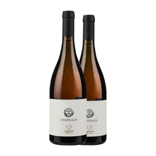 Le Anfore di Elena Casadei Ansonaco Ansonica Costa dell'Argentario 75 cl Weißwein (Karton mit 2 Flaschen von 75 cl) von Le Anfore di Elena Casadei