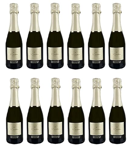 12x 0,375l - Le Contesse - Prosecco Spumante - extra dry - halbe Flasche - Treviso D.O.P. - Veneto - Italien - Schaumwein trocken von Le Contesse