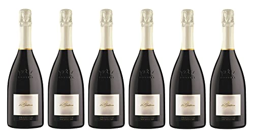 6x 0,75l - Le Contesse - Prosecco Spumante - extra dry - Treviso D.O.P. - Veneto - Italien - Schaumwein trocken von Le Contesse