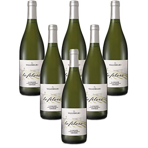 Italienischer Weißwein Langhe DOC Arneis Le Filere vino bianco (6 flaschen 75 cl) von Le Filere vino bianco