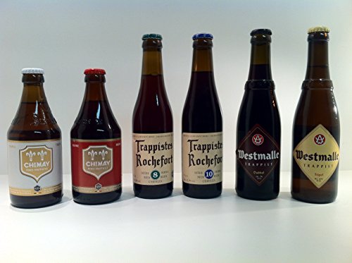 Variation von 6 Belgischen Edel Bieren (6x Trappist Bier) von Le Gourmet Belge