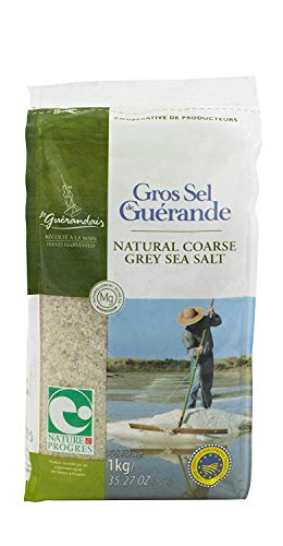 Le Guerandais Coarse Sea Salt In Bag 1 Kg (Pack of 3) von Le Guérandais