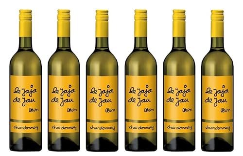 6x 0,75l - Le Jaja de Jau - Chardonnay - Pays d'Oc I.G.P. - Frankreich - Weißwein trocken von Le Jaja de Jau