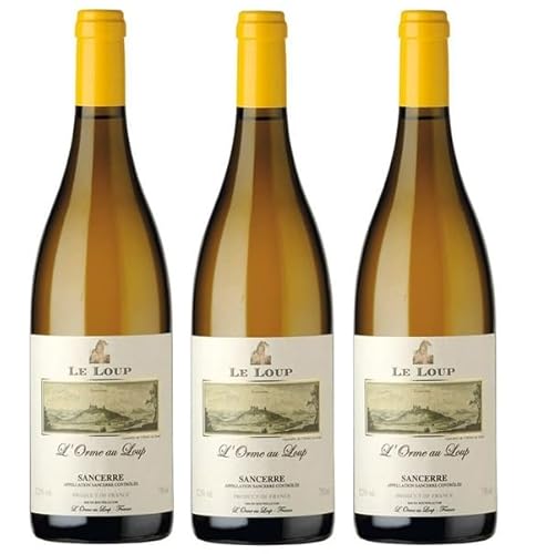 3x 0,75l - 2022er - Le Loup - L'Orme au Loup - Sancerre A.O.P. - Loire - Frankreich - Weißwein trocken von Le Loup