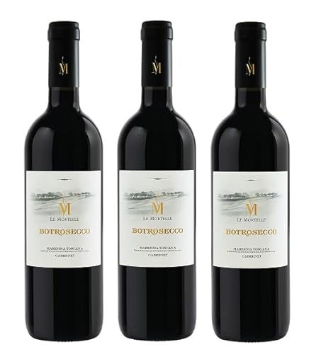 3x 0,75l - 2022er - Antinori - Le Mortelle - Botrosecco - Maremma Toscana D.O.P. - Italien - Rotwein trocken von Le Mortelle