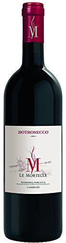 Botrosecco DOC Maremma Toscana, Jg. 2015 (Le Mortelle, Toskana, Italien), Cabernet Sauvignon: 60%, Cabernet Franc: 40%, rot, (1 x 0,75L) von Le Mortelle
