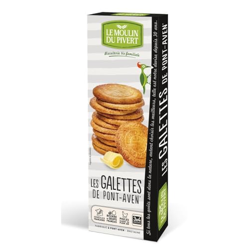 Le Moulin du Pivert Butterkekse, Galettes du Pont-Aven, 100g (1) von Le Moulin du Pivert