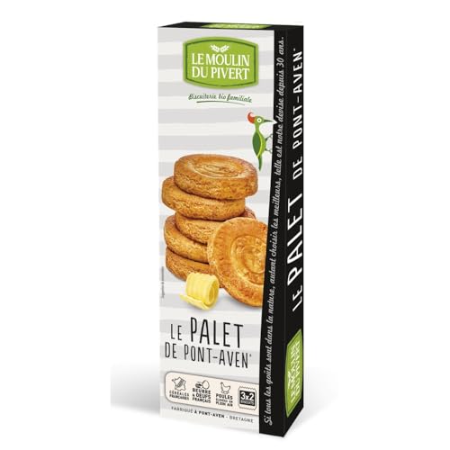 Le Moulin du Pivert Butterkekse, Palet du Pont-Aven, 100g (1) von Le Moulin du Pivert