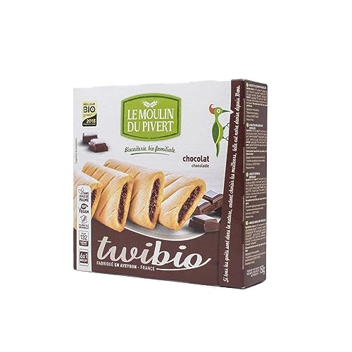 Le Moulin du Pivert Mürbteigkekse "Twibio" mit Schokocreme (150 g) - Bio von Le Moulin du Pivert