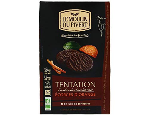 MOULIN DU PIVERT - BISCUIT TENTATION ORANGE ENROBE CHOCOLAT 130G von Le Moulin du Pivert