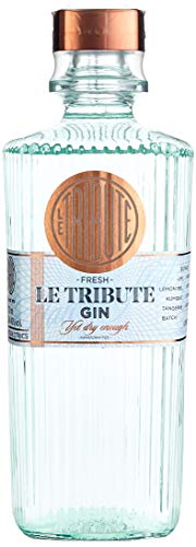 Le Tribute | Gin | 700 ml | Zitrusaromen im Geschmack | Handverlesene & von Hand verarbeitete Botanicals | Natürliche Frische von Le Tribute