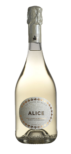 "Alice" Con. Valdobbiadene Prosecco Superiore DOCG Extra Dry von Le Vigne di Alice