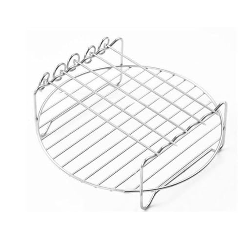 Air Fryer Rack, Dreischichtiges Stapeldesign, Geschichtete Heißluftfritteuse Zubehör Kompatibel, Air Fryer Rack, Grillrost für,für Zone Air Fryer von LearnLyrics