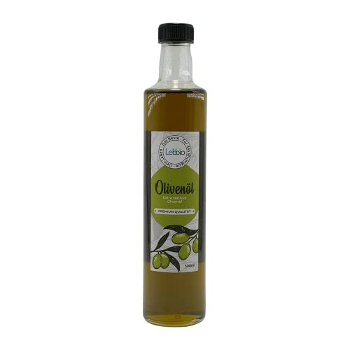 Lebbio - Olivenöl - Natives Olivenöl Extra - Kaltgepresst - Premium Qualität - 500ml von Lebbio