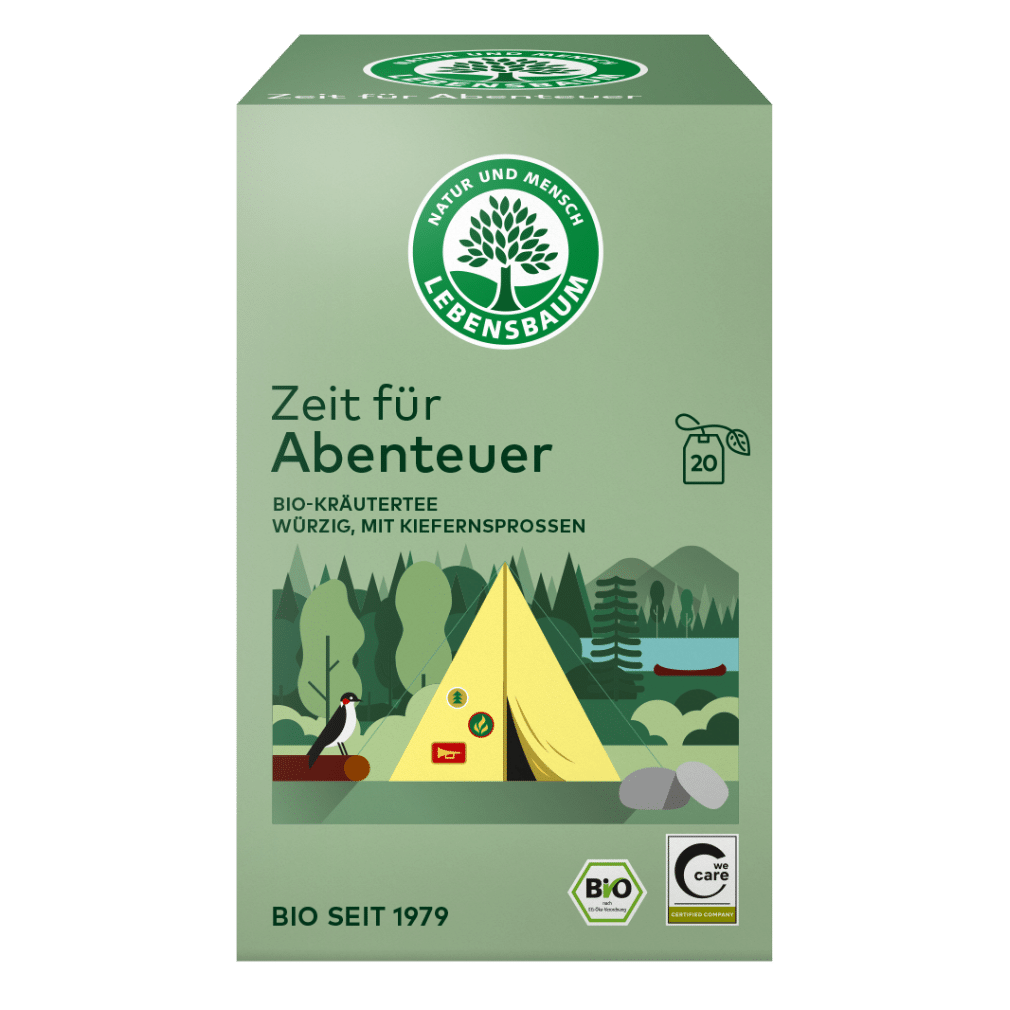 Bio Wald & Kräuter Tee, 40g von Lebensbaum