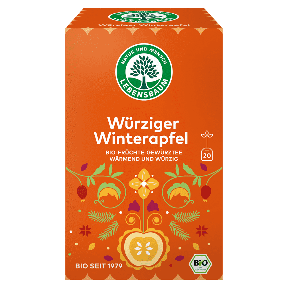 Bio Würziger Winterapfel von Lebensbaum