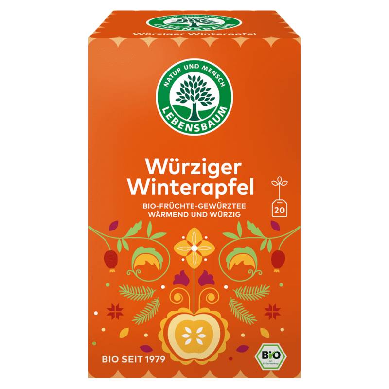 Bio Würziger Winterapfel von Lebensbaum