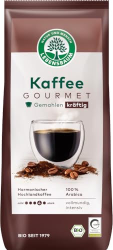 Kaffee Gourmet, gemahlen, kräftig von Lebensbaum