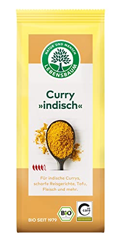 LEBENSBAUM 3 x Curry indisch, Bio-Gewürz für Currys, Reisgerichte und Fleisch mit köstlicher Schärfe, Currypulver, 3 x 50 g von Lebensbaum