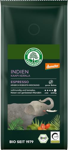 Indien Kaapi Kerala Espresso, ganze Bohne 2 x 250 gr von Lebensbaum