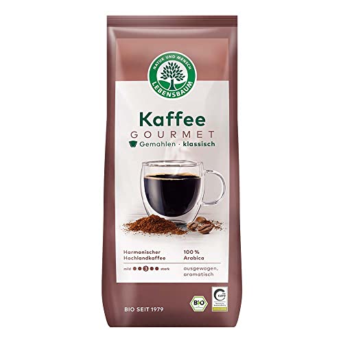 Kaffee Gourmet, klassisch, gemahlen von Lebensbaum