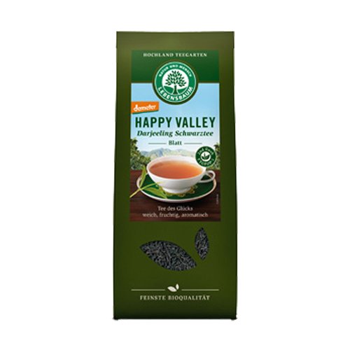 Lebensbaum Bio Happy Valley Darjeeling Schwarztee 100 gr von Lebensbaum