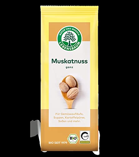 Lebensbaum Bio Muskatnuss, ganz (2 x 3 Stk) von Lebensbaum