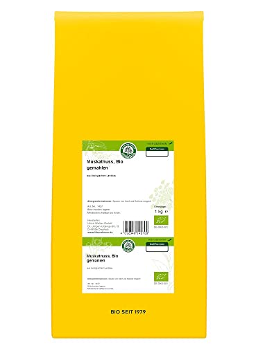 Lebensbaum Bio Muskatnuss, gemahlen (2 x 1 kg) von Lebensbaum