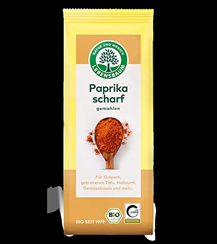 Lebensbaum Bio Paprika scharf, gemahlen (6 x 50 gr) von Lebensbaum