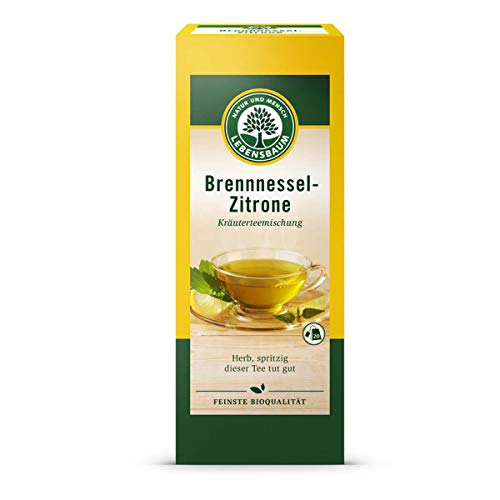 Lebensbaum - Brennnessel-Zitrone - 20x1,5 g - 8er Pack von Lebensbaum