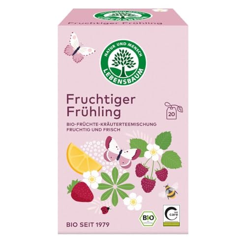 Lebensbaum Kräuter-Früchtetee "Fruchtiger Frühling" im Beutel (40 g) - Bio von Lebensbaum