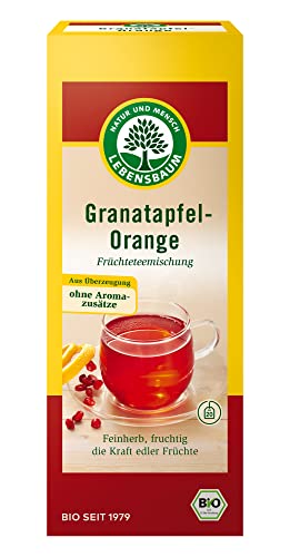 Lebensbaum Früchtetee Im Teebeutel - Granatapfel-Orange, 40 g von Lebensbaum