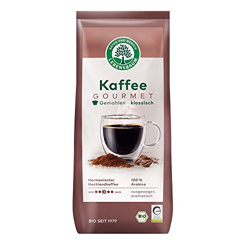 Lebensbaum - Gourmet Kaffee klassisch gemahlen - 500 g - 12er Pack von Lebensbaum