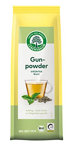 Lebensbaum Grüntee Lose - Gunpowder - Blatt, 100 g von Lebensbaum