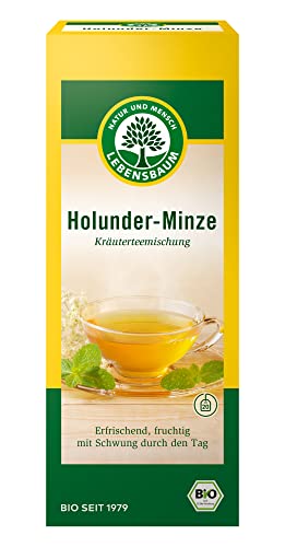 Lebensbaum Holunder Minze, 4er Pack (4 x 30 g) - Bio von Lebensbaum