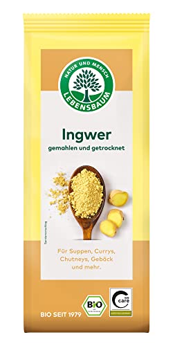 Lebensbaum Ingwer, gemahlen, 3er Pack (3 x 40 g) - Bio von Lebensbaum