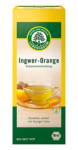 Lebensbaum Ingwer Orange, 4er Pack (4 x 40 g) - Bio von Lebensbaum