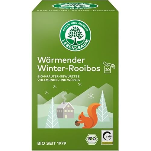 Lebensbaum Wärmender Winter-Rooibos im Beutel (40 g) - Bio von Lebensbaum